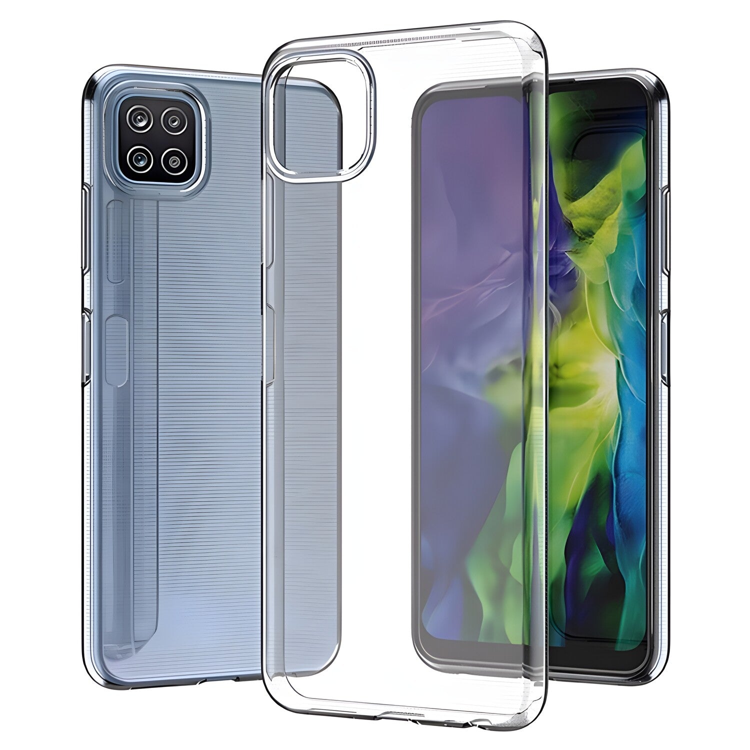 Przezračno zaštitno kućište za Samsung Galaxy A22 5G/Galaxy A22s 5G - Prozirna KP23677