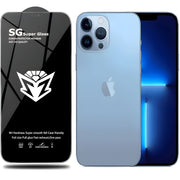 Zaštitno staklo SG Super za Apple iPhone 13/iPhone 13 Pro/iPhone 14 - Crna KP24134