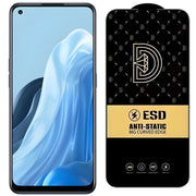 Diamond antistatičko kaljeno staklo za Oppo Reno5 5G - Crna KP24215