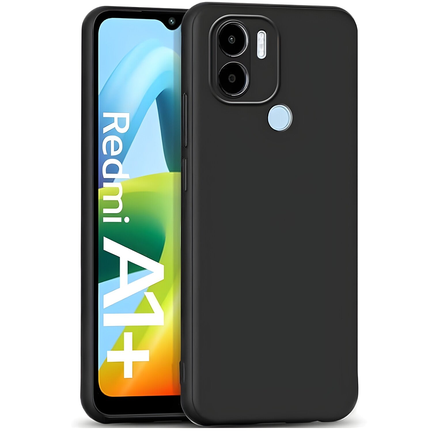 Silikonska futrola Soft Color za Xiaomi Redmi A1 Plus - Crna KP25739