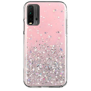 Wozinsky Star Glitter silikonska futrola za Xiaomi Poco F3/Redmi K40/Redmi K40 Pro/Redmi K40 Pro+ - Svijetlo roza KP8749