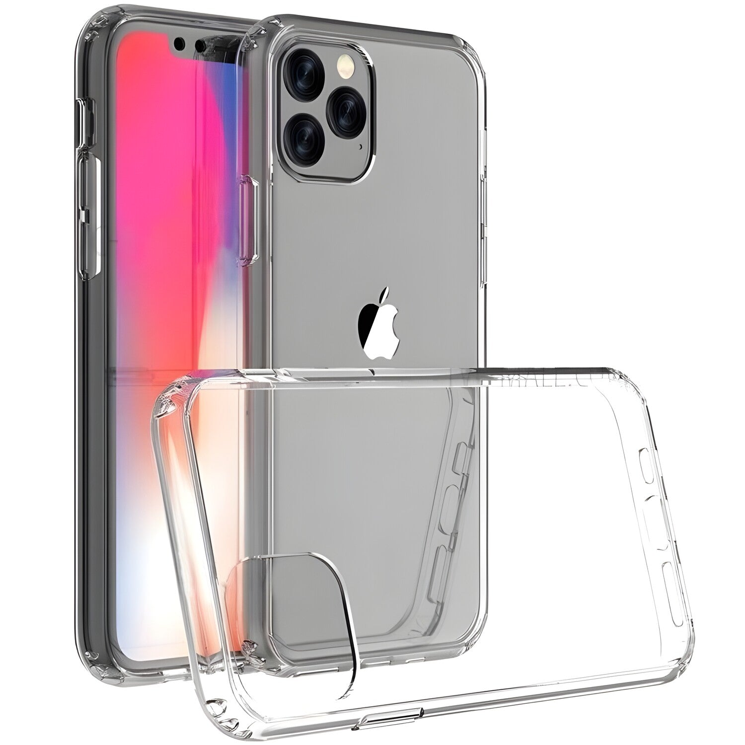 Przezračno zaštitno kućište za Apple iPhone 11 Pro - Prozirna KP9377