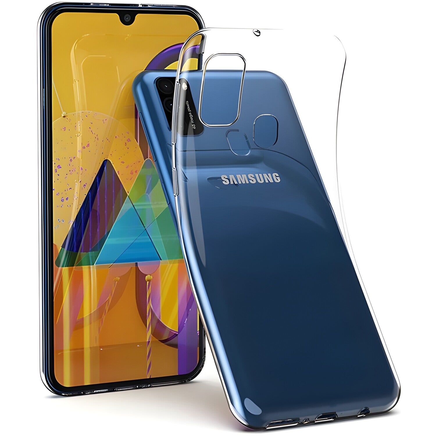 Przezračno zaštitno kućište za Samsung Galaxy M21 - Prozirna KP9387