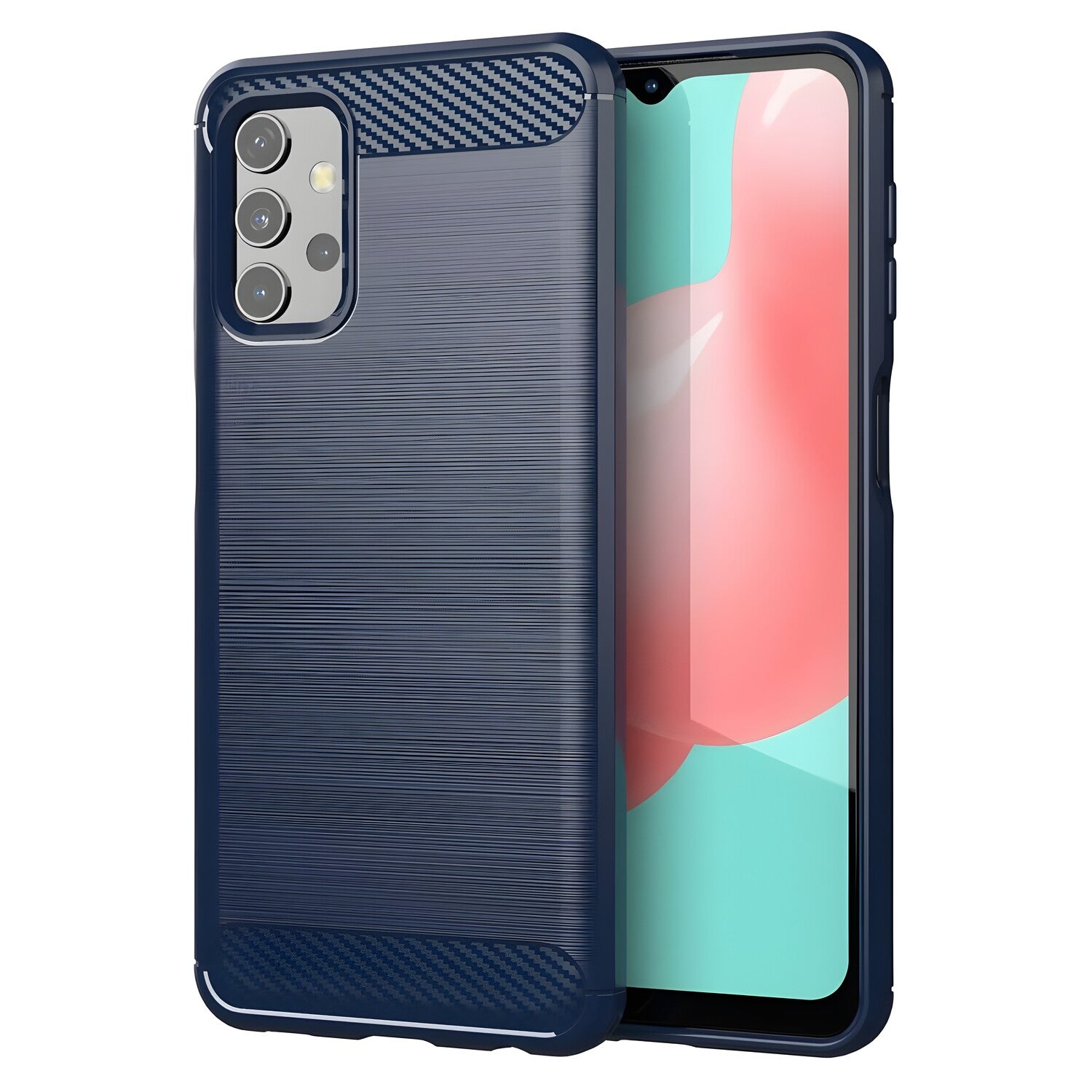 Futrola Carbon Shield TPU za Samsung Galaxy A32 4G - Plava KP9487