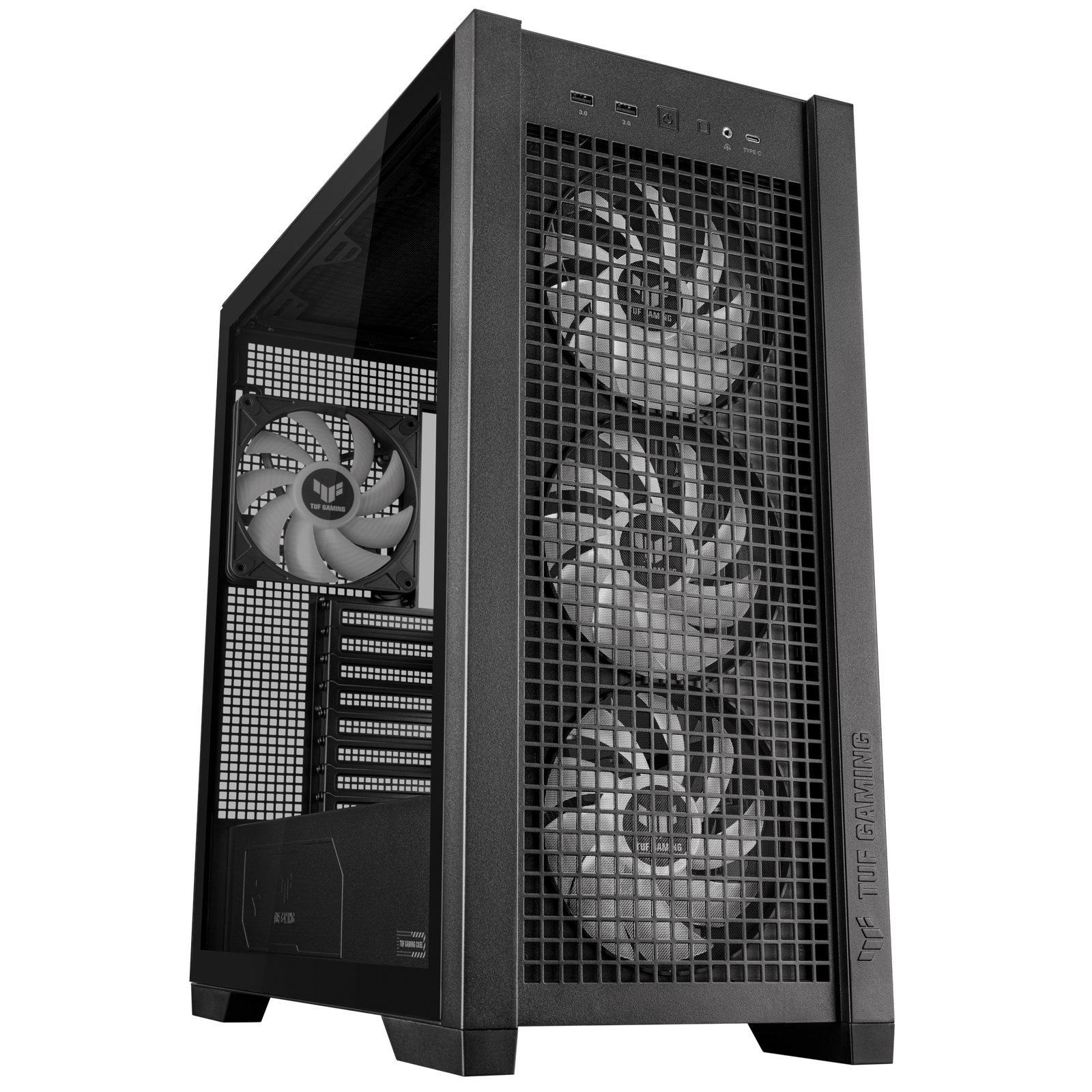 ASUS TUF Gaming GT302 ARGB Midi Tower Crno
