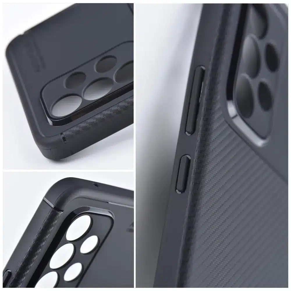 CARBON PREMIUM maska za SAMSUNG GALAXY A53 5G crna