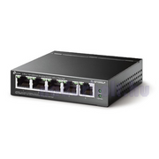 TP-Link TL-SG105E Upravljano L2 Gigabit Ethernet (10/100/1000) Crno