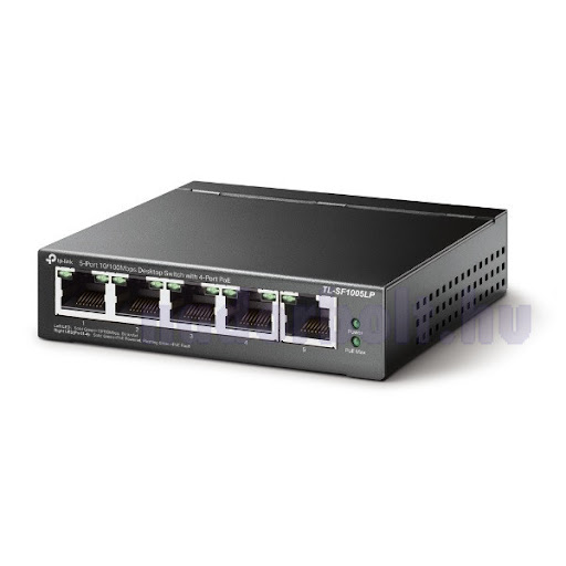 TP-Link TL-SG105E Upravljano L2 Gigabit Ethernet (10/100/1000) Crno