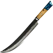 Damaskasti kuhinjski nož AI-37594 - Slicer / Tamno plava KP37594