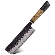 Damaskasti kuhinjski nož AI-37323 - Nakiri / Crna KP37323