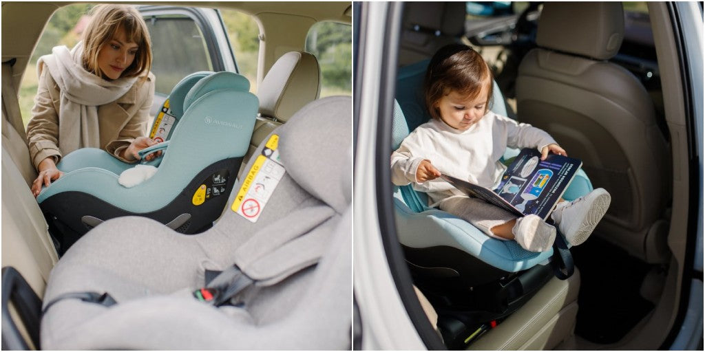 Autosjedalica Avionaut AeroFix RWF Airflow (0-18,5 kg) - Grey
