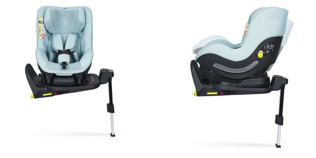 Autosjedalica Avionaut AeroFix RWF Airflow (0-18,5 kg) - Red