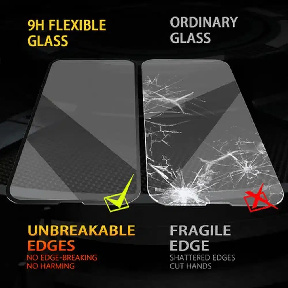 Bestsuit Flexible 5D Full Glue hibridno staklo za Samsung Galaxy A12 crno