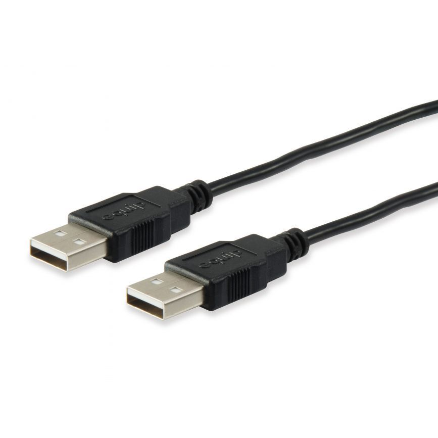 Equip 128871 USB kabel 3 m USB 2.0 USB A Crno