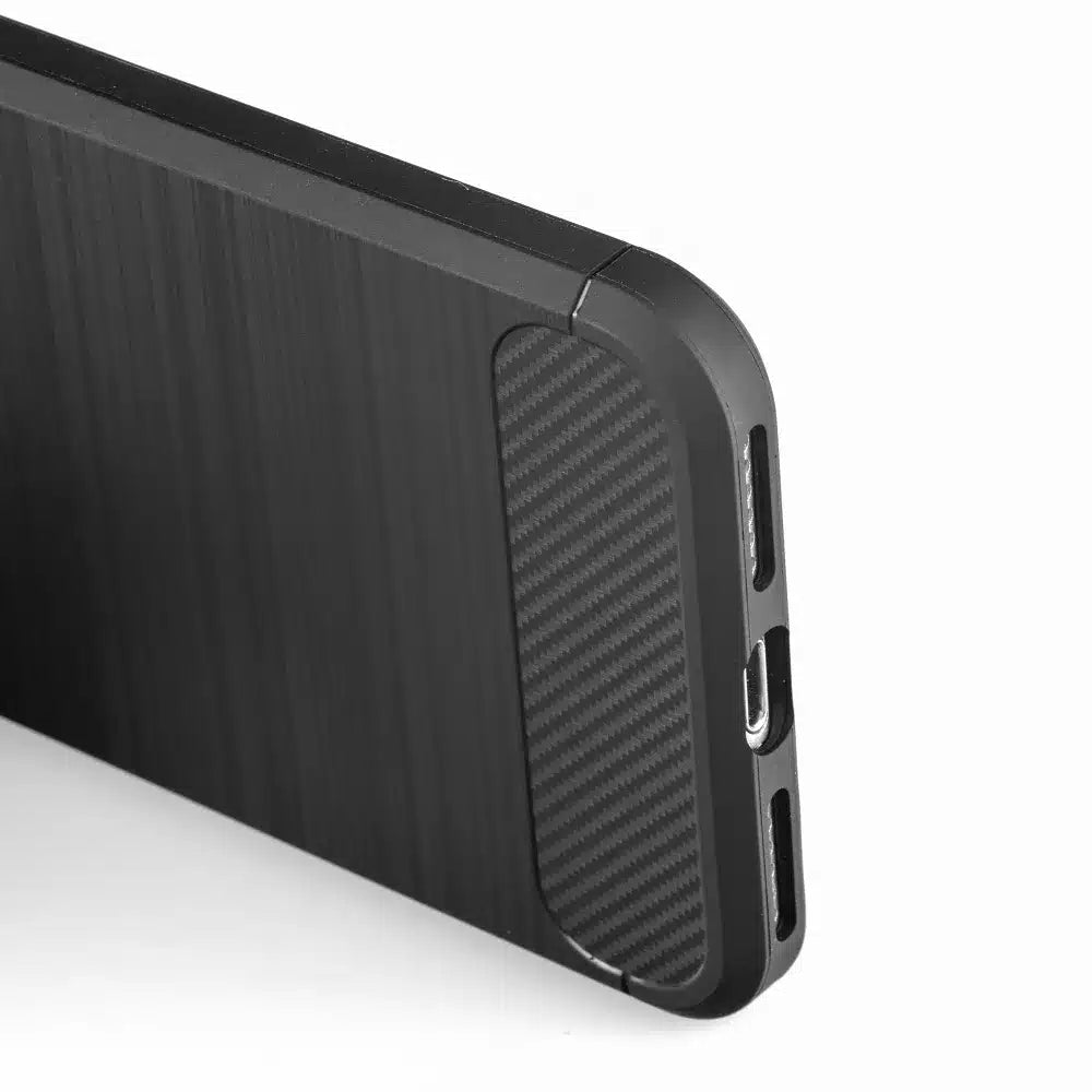 CARBON maska za HUAWEI P Smart 2021 crna