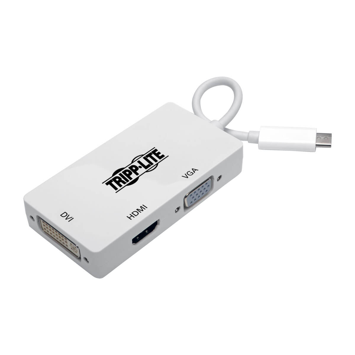 Tripp Lite U444-06N-HDV4K USB grafički prilagodnik 3840 x 2160 pikseli Bijelo