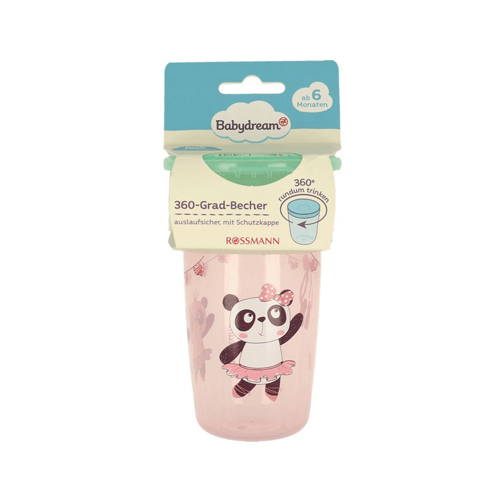 Babydream Rossmann čaša 360° Roza