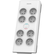 Philips SPN7080WA/60 zaštita od porasta napona Bijelo 8 utičnice naizmjenične struje 2 m