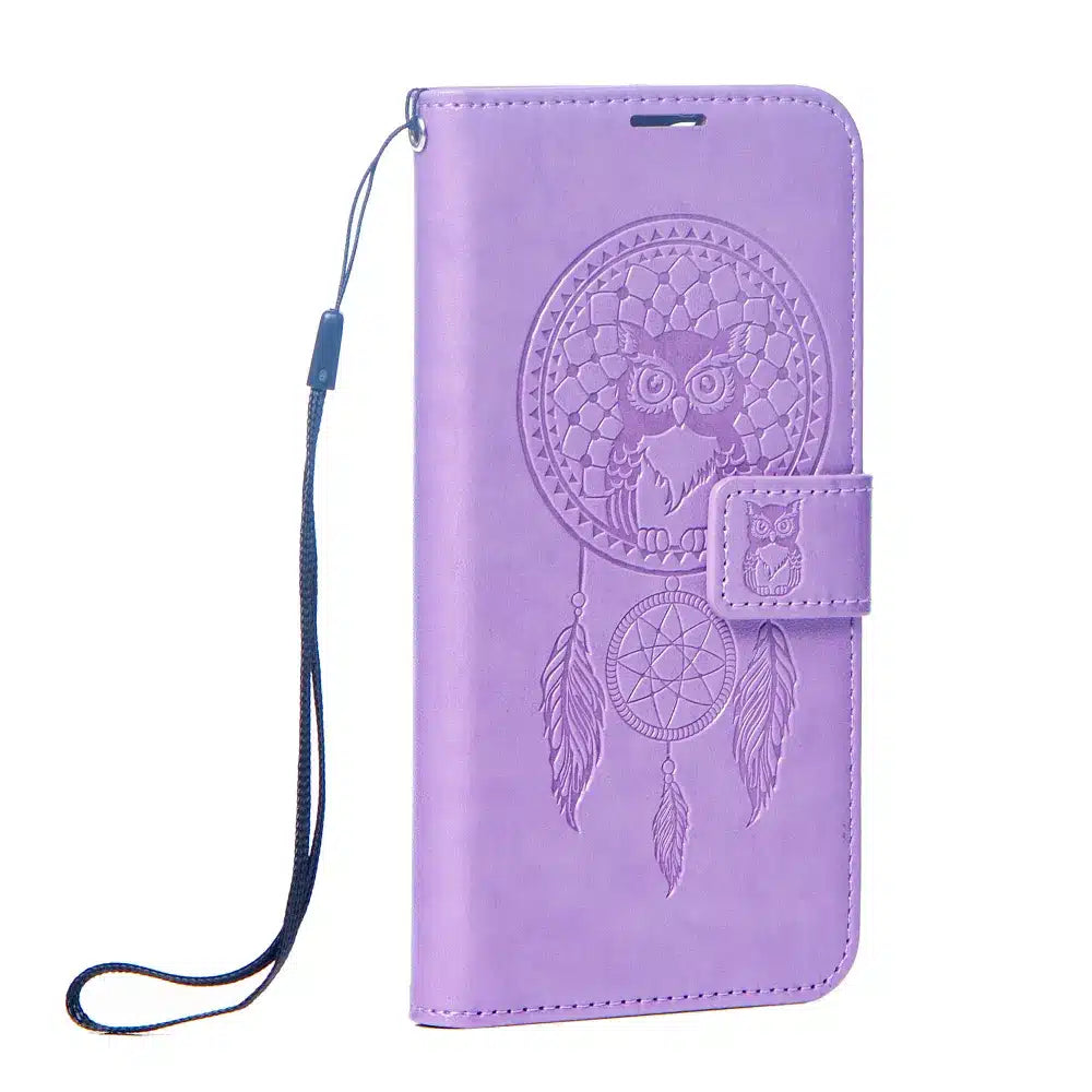 MEZZO Book case preklopna torbica za XIAOMI Redmi Note 12S dream catcher ljubičasta