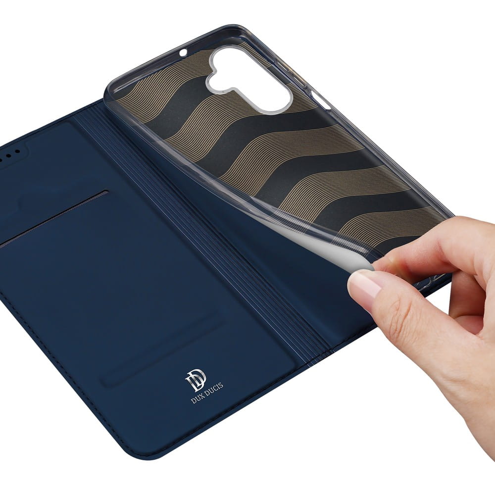 DUX DUCIS Skin Pro – preklopna maska za Samsung Galaxy A25 5G-plava