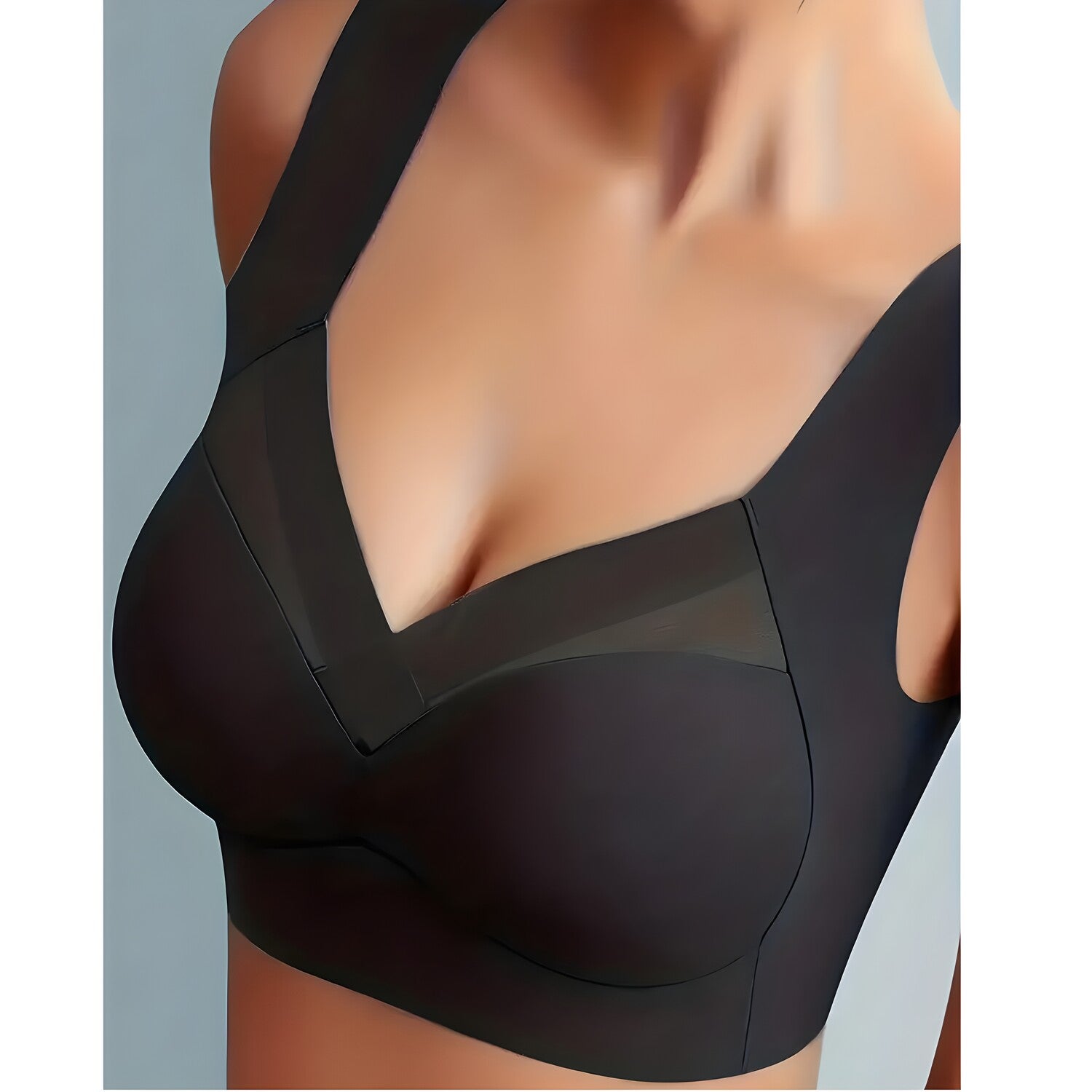 Bešavni grudnjak CO-30609 - Crna / L KP30609