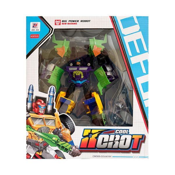 Big Power Transform Robot – 2u1 transformirajući robot Model 04