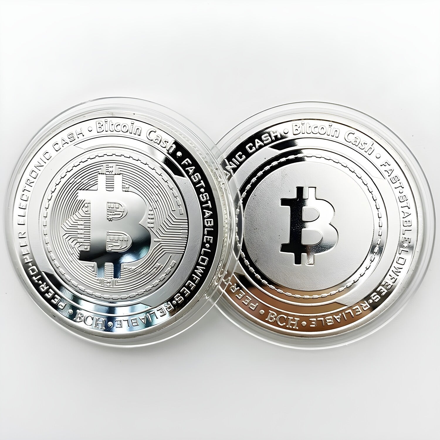Kovanica Bitcoin Cash - Srebrna / Tip2 KP13438