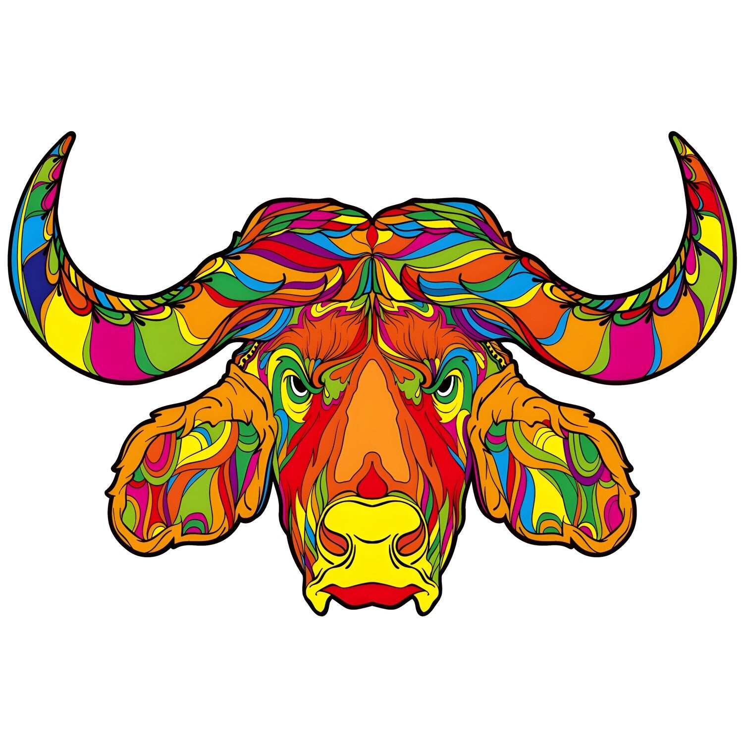 Drvene puzzle - Bull / S KP21969