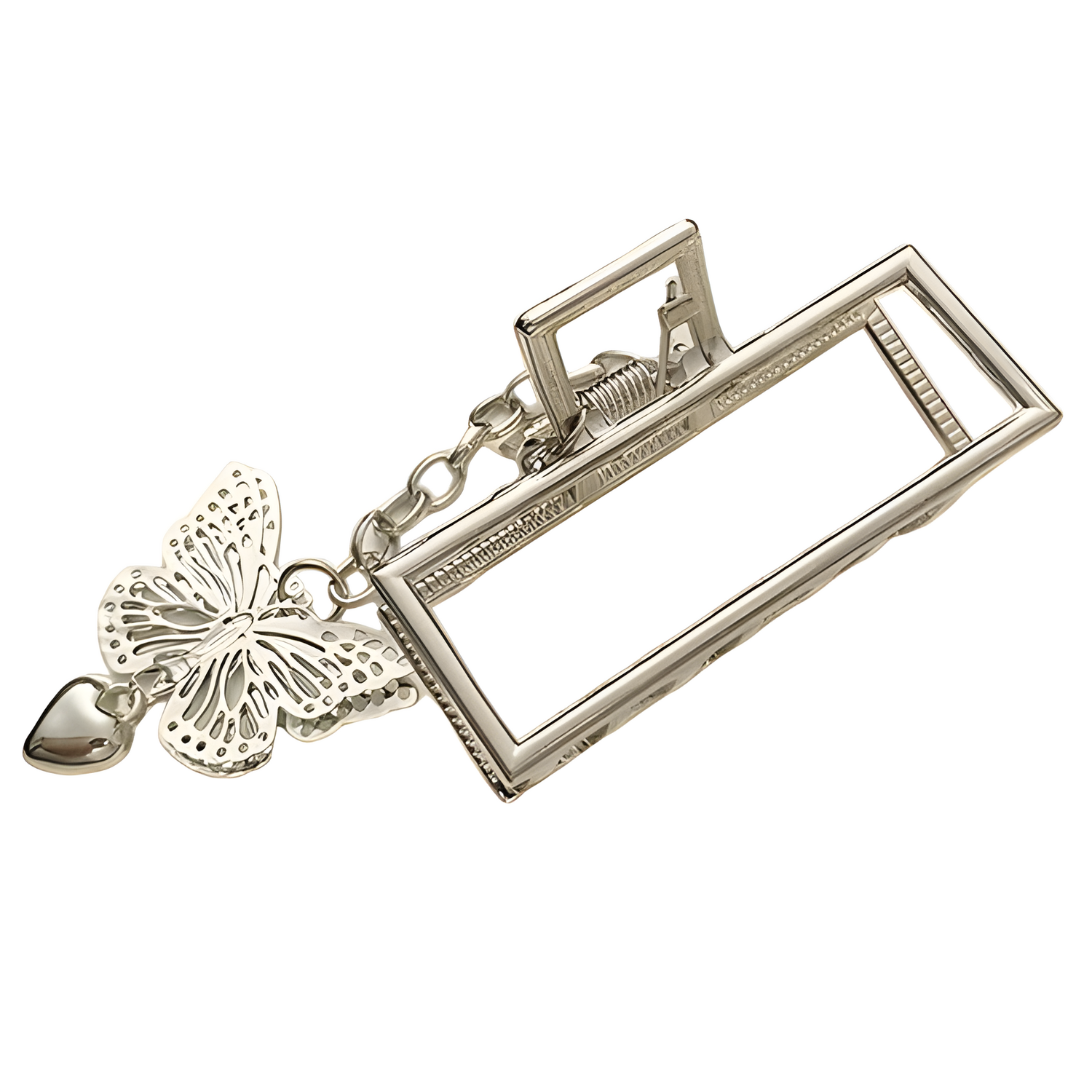 Štipac za kosu Butterfly - Srebrna / Tip5 KP30636