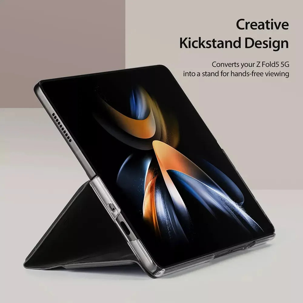DUX DUCIS Bril - kožna maska za Samsung Galaxy Z Fold5 5G crna
