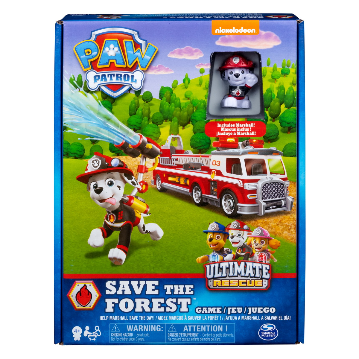 PAW Patrol Marshall's Fire Rescue Game Igra s kartama Igre na sreću
