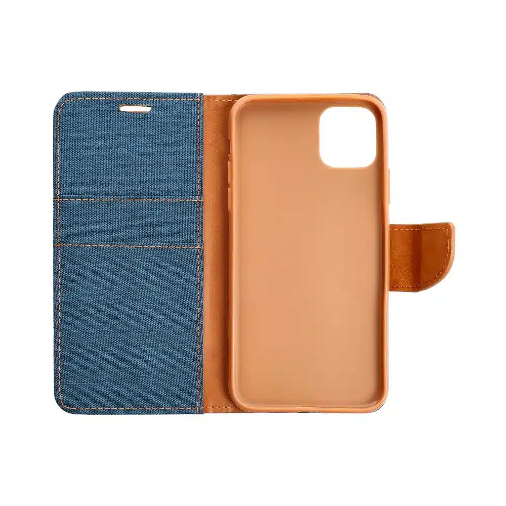 CANVAS Book case preklopna futrola za SAMSUNG GALAXY A15 4G / A15 5G navy plava