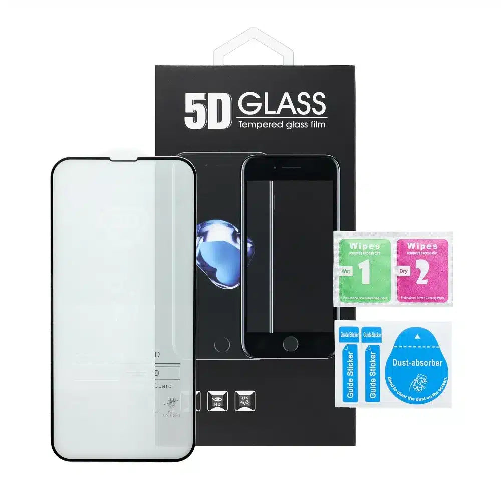 5D Full Glue Tempered Glass - za Xiaomi Redmi 9T crno
