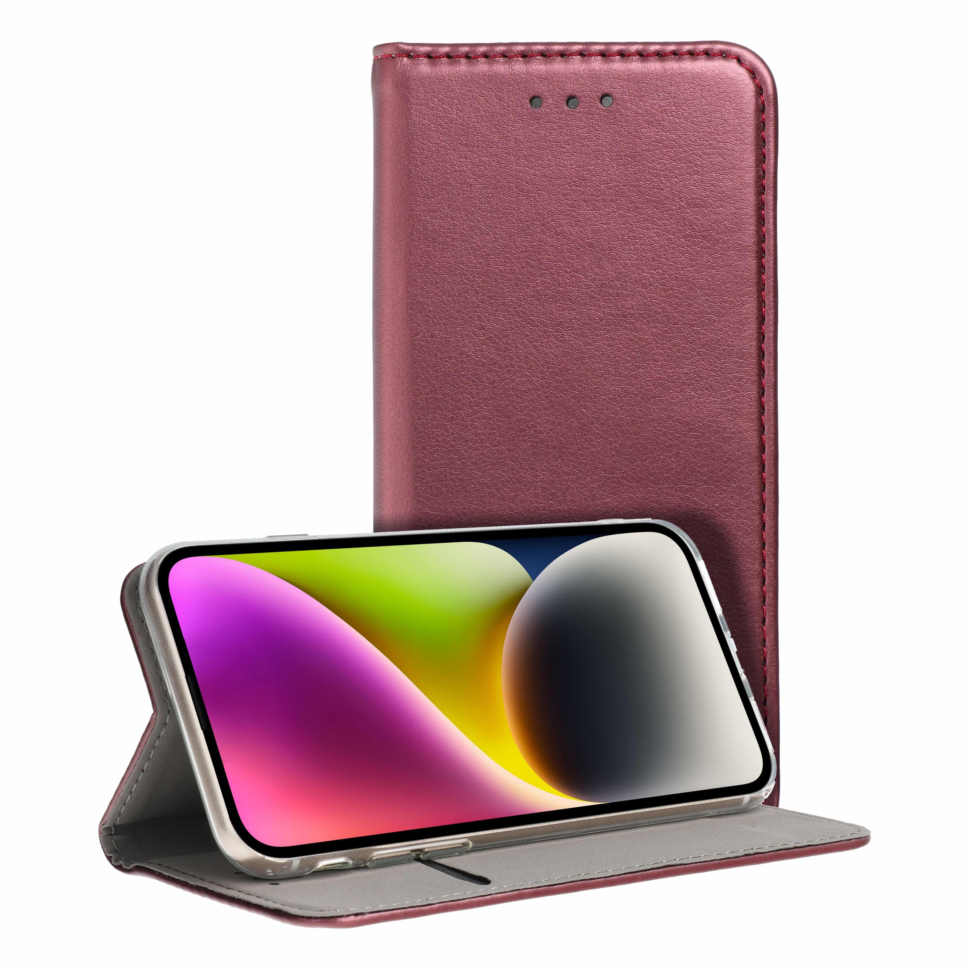 SMART MAGNETO preklopna futrola za MOTOROLA G56 5G bordo boja
