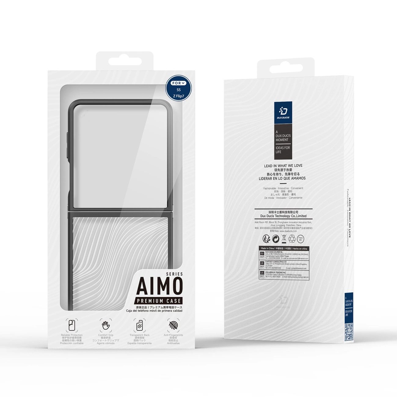 DUX DUCIS AIMO maska za SAMSUNG GALAXY Z Flip7 5G  crna