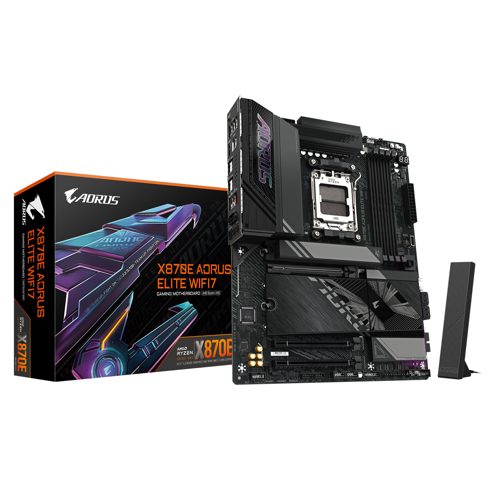 GIGABYTE X870E A ELITE WIFI7 matična ploča AMD X870E Utor AM5 ATX