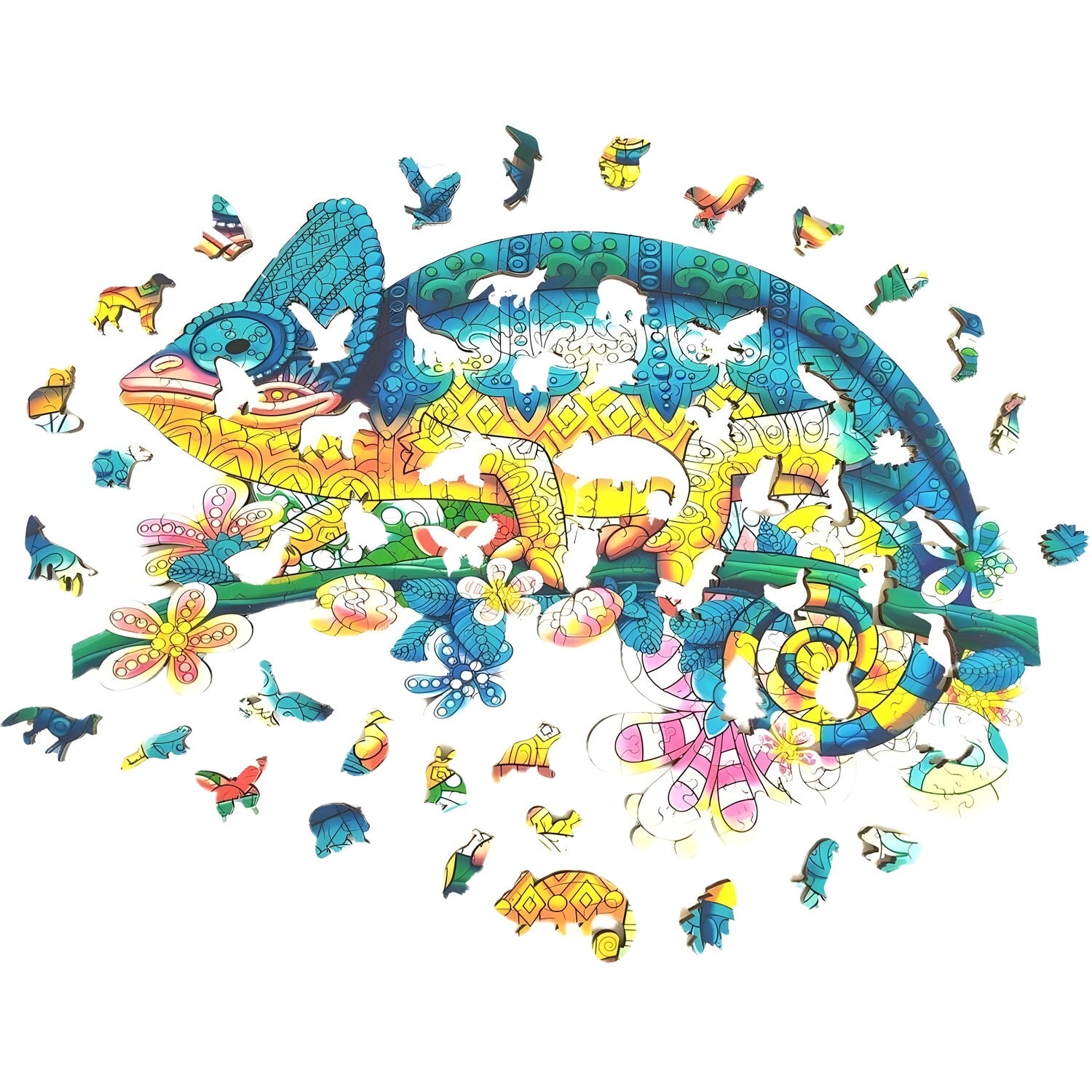 Drvene puzzle - Camaleonte / S KP21915