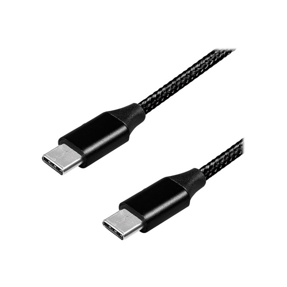 LogiLink CU0153 USB kabel USB 2.0 0,3 m USB C Crno