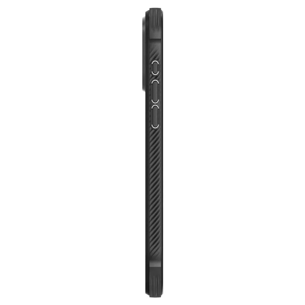 SPIGEN Rugged Armor MAG torbica kompatibilna s MAGSAFE za IPHONE 15 PRO mat crna