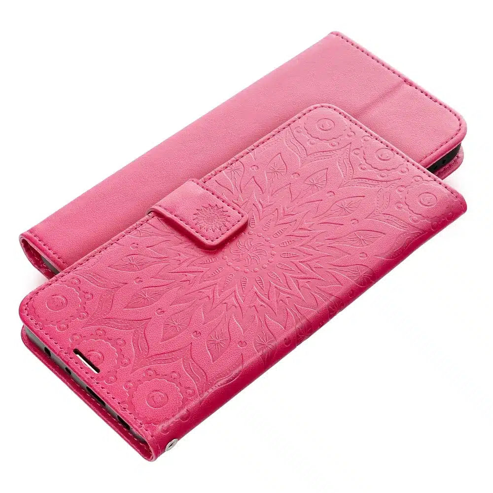 MEZZO Book case preklopna torbica za XIAOMI Redmi 12 C mandala magenta