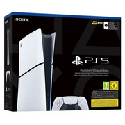 Sony PlayStation 5 Digital Edition 825 GB Wi-Fi Crno, Bijelo