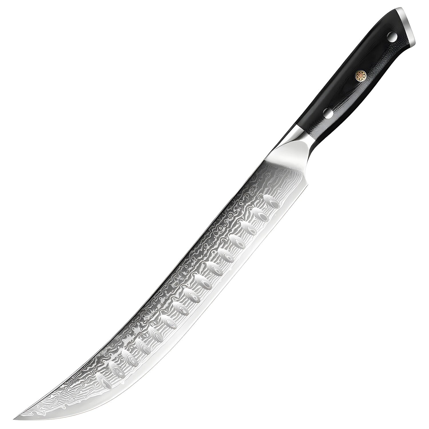 Damaskasti kuhinjski nož FU-27652 - Slicing / Crna KP27652