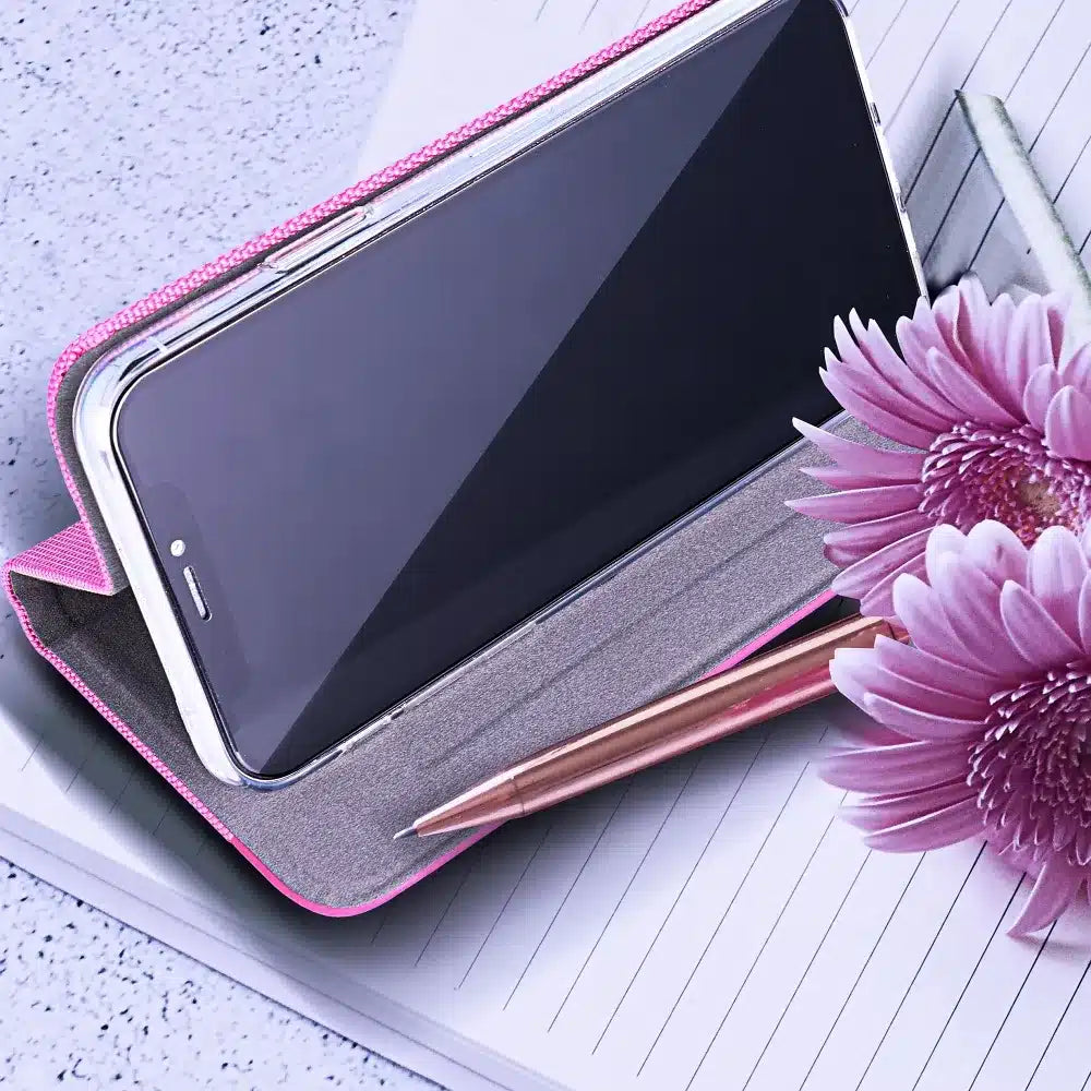 SENSITIVE Book preklopna maska za XIAOMI Redmi NOTE 12 PRO 5G light pink