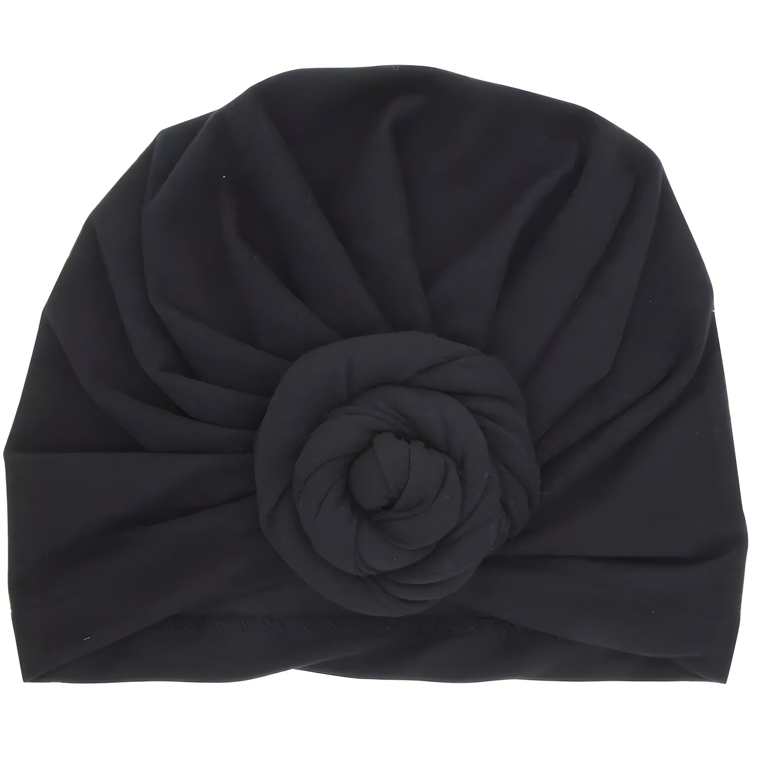 Dječja turban kapica - Crna KP21545