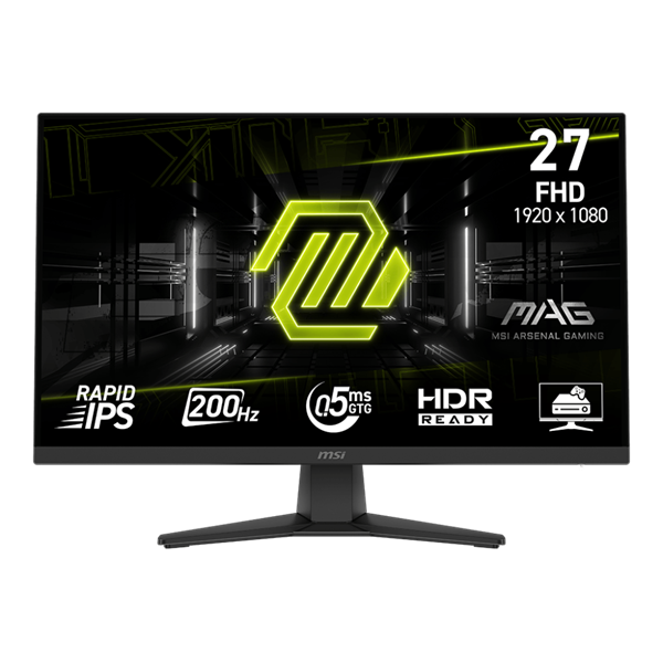 MSI MAG 272F računalni monitor 68,6 cm (27") 1920 x 1080 pikseli Full HD Crno