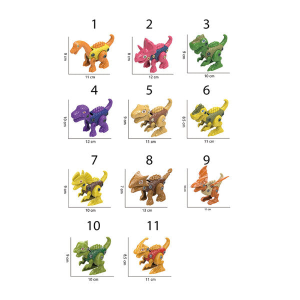 Dinosauri za sastavljanje u kavezu Model 10