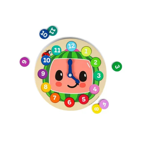Drveni sat Peppa Pig Obitelj