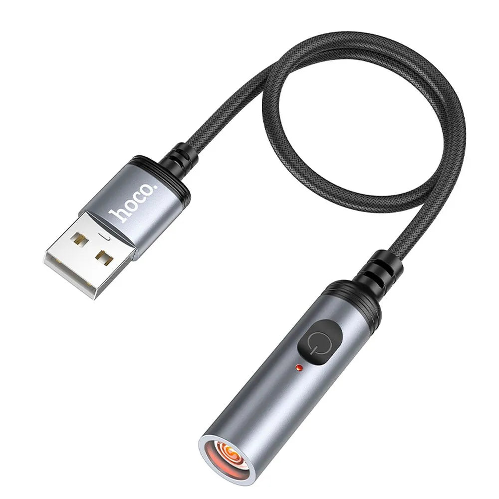 HOCO adapter za upaljač na USB A konektor UA30 30 cm - crni
