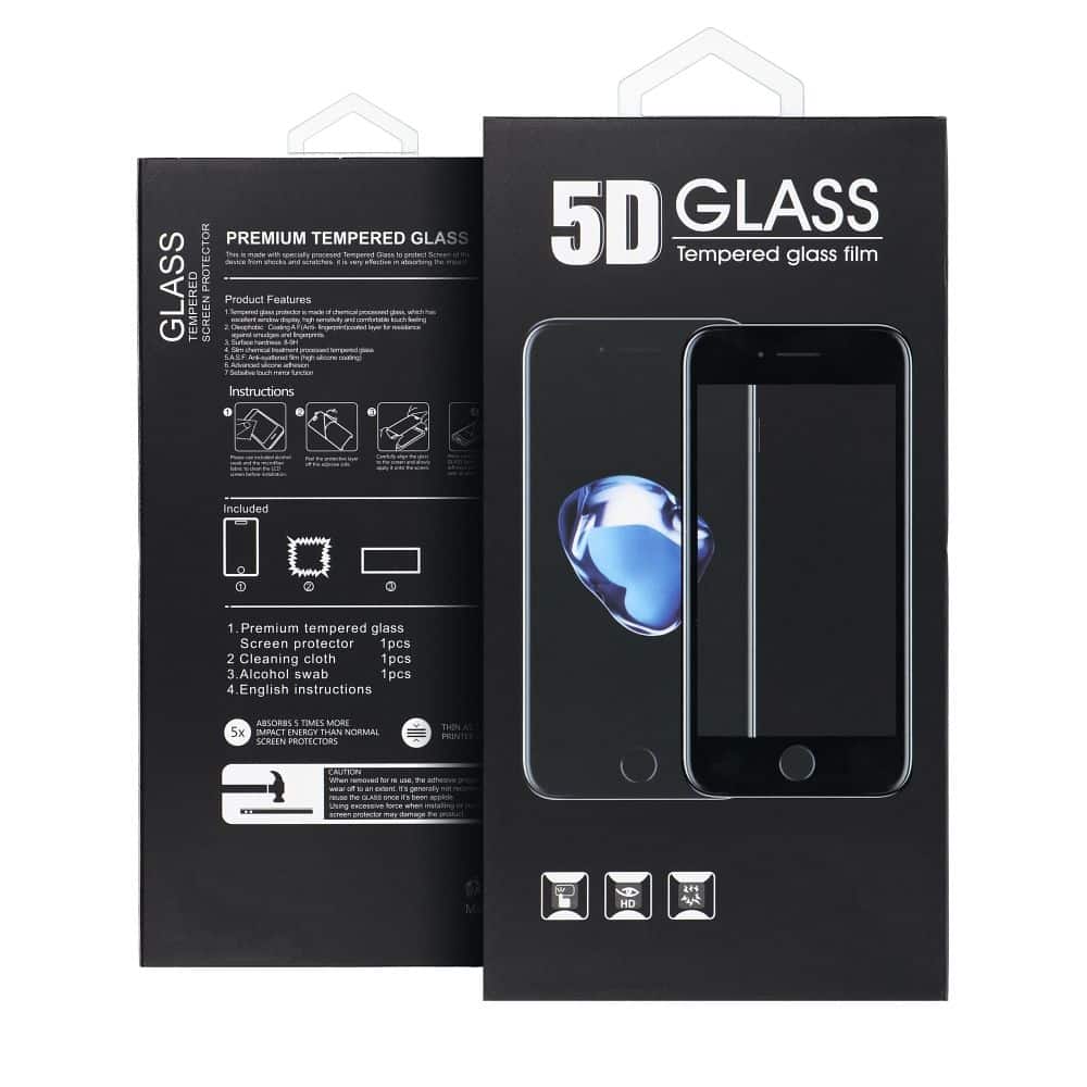 5D kaljeno staklo s punim ljepilom - za Motorola G57 POWER / G57 / G67 POWER