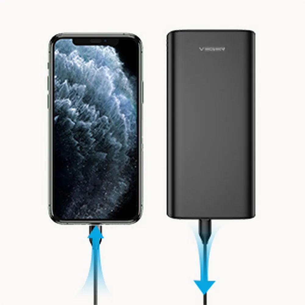 VEGER powerbank 20.000 mAh PD QC3.0 5A 100W T100 (W2032C-100) crna